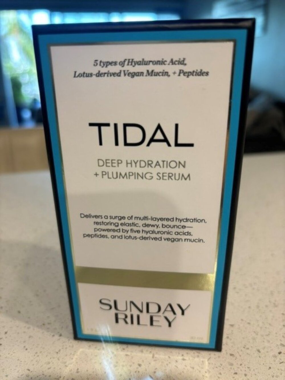 Sunday Riley Tidal Deep Hydration + Plumping Serum 1 fl oz/30ml Sealed Authentic
